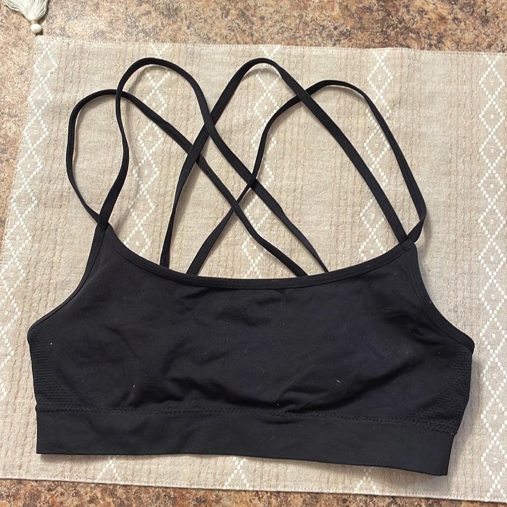 Aerie Double Strapped Criss Cross Bralette